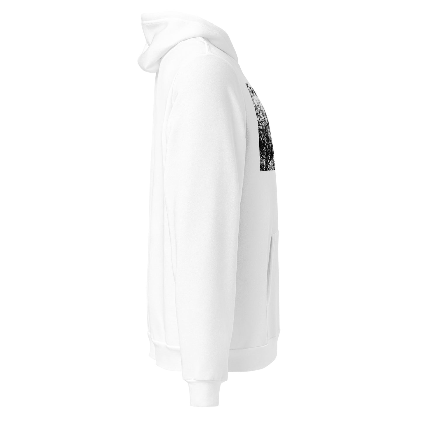 Creepy Trees Hoodie Black Art